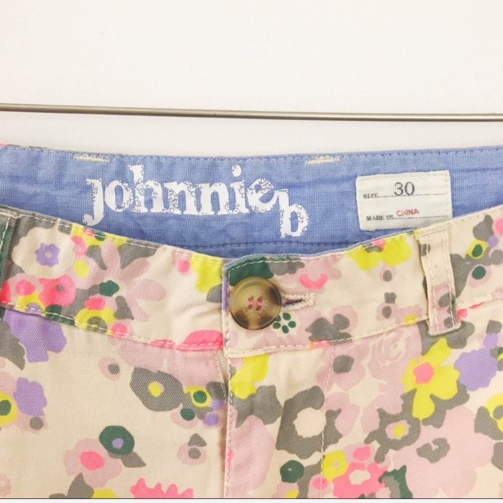 Boden Johnnie B Floral Rolled Hem Shorts C13 - Picture 2 of 7